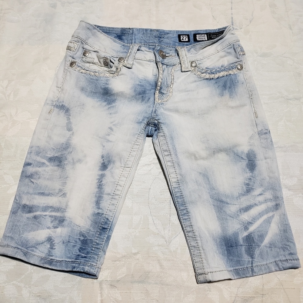 Miss Me Irene Bermuda Shorts Sz 27